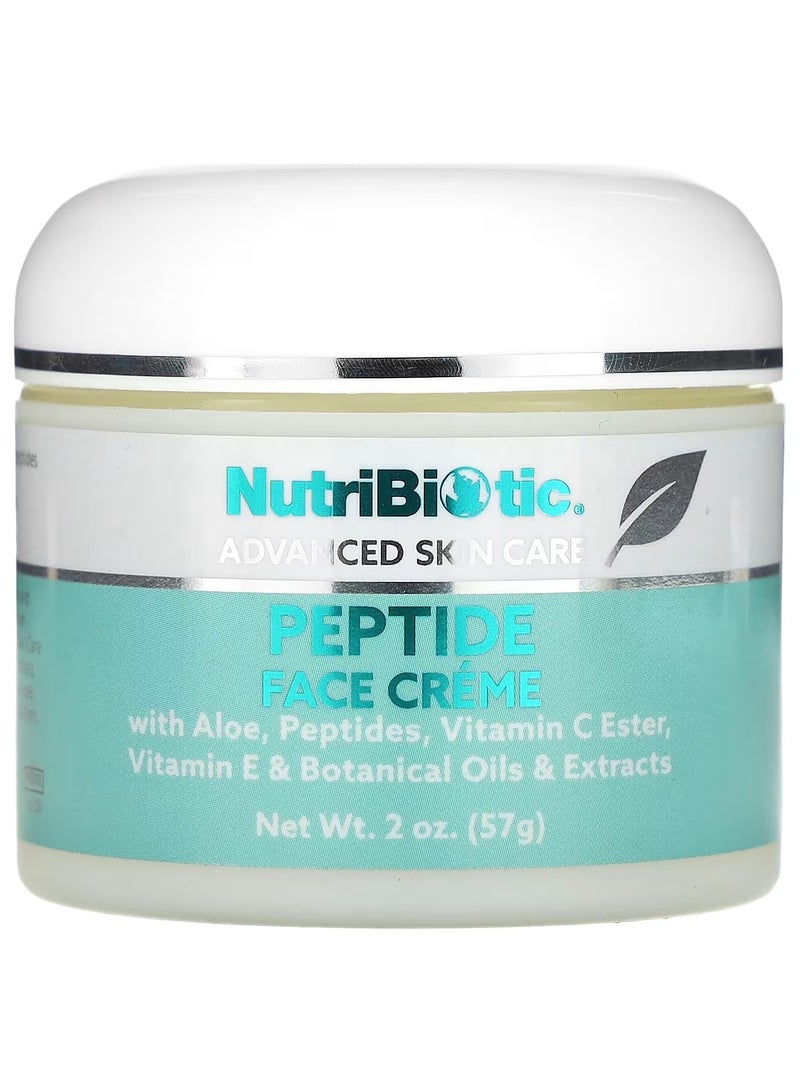 Nutribiotic Peptide Face Creme, Ultra-Hydrating, 2 oz (57 g)