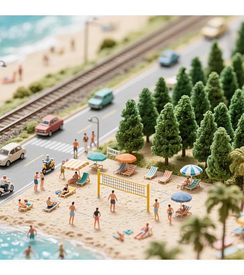 16 Pcs Model Pine Trees 1.4 To 6.3 Inch Mixed Miniature Trees For Diorama Fake Landscape Crafts Building Scene - Image 4