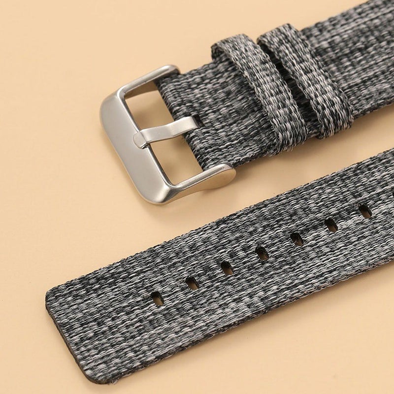 Red Nylon Watch Band 20mm Quick Release Fashion Casual Style - Image 3