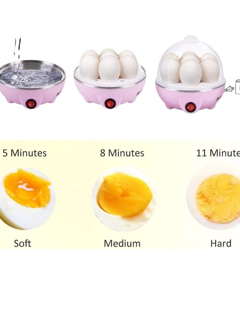 Stainless Steel Electric Egg Boiler Blue  - Image 4