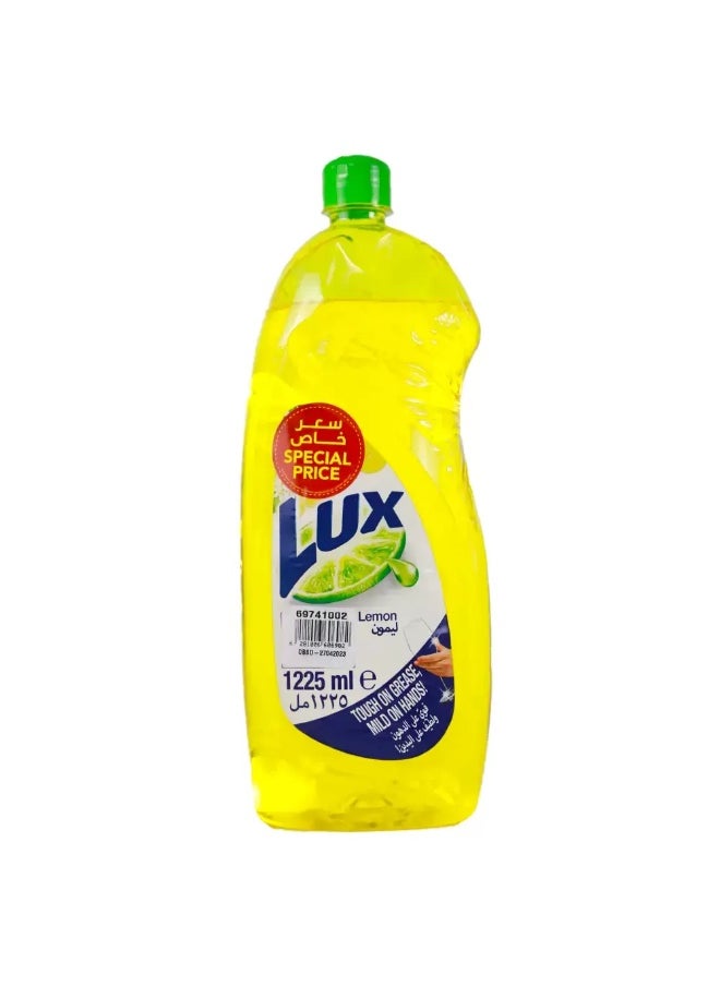 Lux Lux Dishwashing Liquid Soap For Sparkling Dishes With Lemon Essence- 1225ml  - Image 1