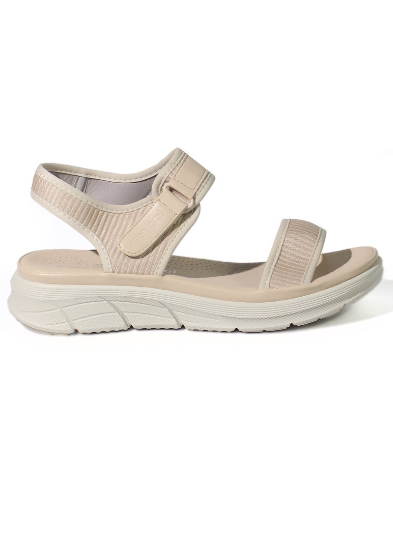 Mon Ami Monami Flat Sandals for Women | Open Toe, Casual and Sport, Soft Bottom Women Shoes for Girls & Ladies | Lightweight Girls Sport Comfy Sandals - Image 2