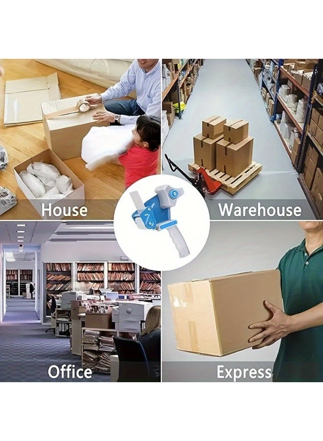 ihomeshop Packing Tape Dispenser Gun, 3 Inch Tape Gun Dispenser with 3 Inch Carton Packing Tape, Lightweight Industrial Side Loading Tape Dispenser - Durable Tape Dispenser for Secure Sealing, Ideal for Moving and Shipping - Image 5