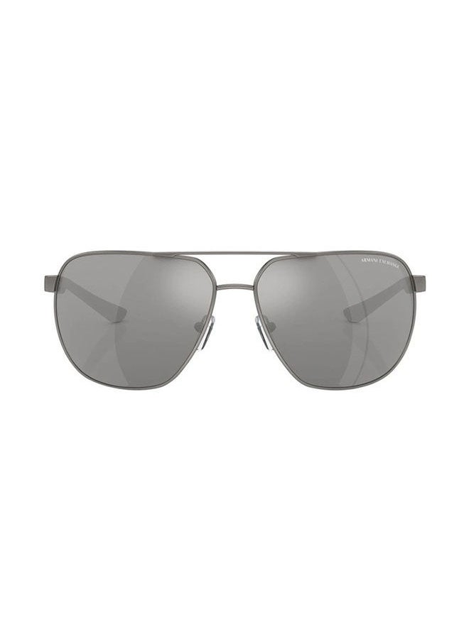 Armani Exchange - Full Rim Round Sunglasses 0AX2047S 63 6003Z3 - Image 1