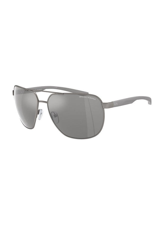 Armani Exchange - Full Rim Round Sunglasses 0AX2047S 63 6003Z3 - Image 1