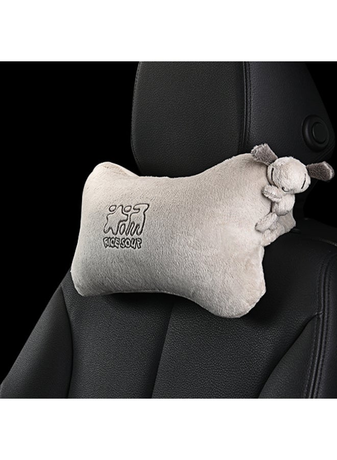 Icaroom Car Headrest Pillow, Neck Support Cushion For Driving, Car Seat Backrest Cushion, Car Accessories - Image 2