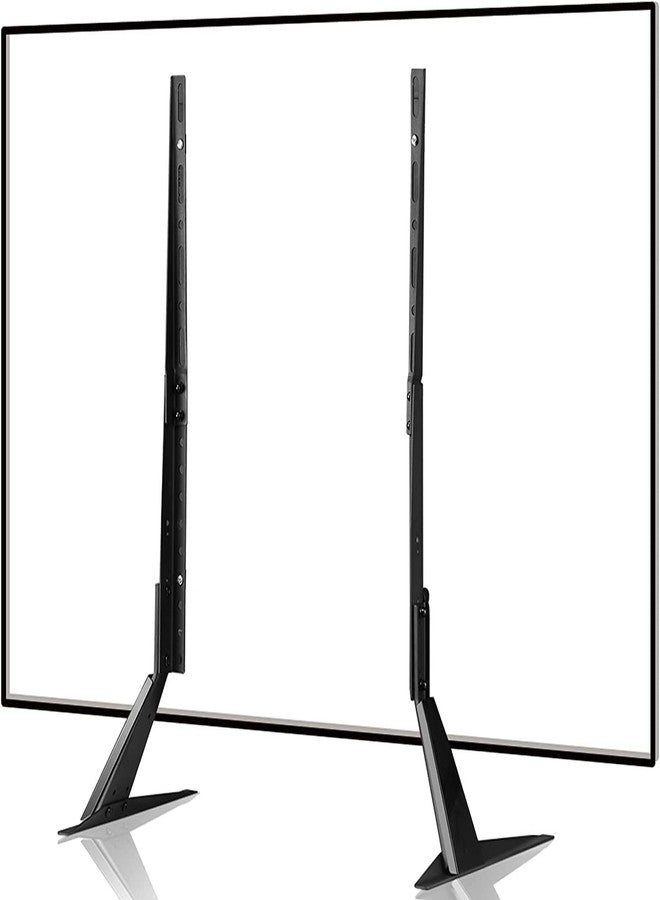 سوبتيكس حامل تلفزيون عالمي، أرجل معدنية لشاشات LCD/LED/OLED/بلازما المسطحة والمنحنية من 20 إلى 65 بوصة، قابل لتعديل الارتفاع، متوافق مع معيار VESA من 75x75 مم إلى 800x500 مم كحد أقصى، موديل ML1760 - Image 1
