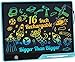 Kinayue LCD Writing Tablet16 Inch Colorful Screen Rechargeable Doodle Board Toddler Educational Toys for 3 4 5 6 Years Old Boys Girls Reusable Portable Drawing Tablet Christmas Toys Gifts for Kids Blue - Image 3