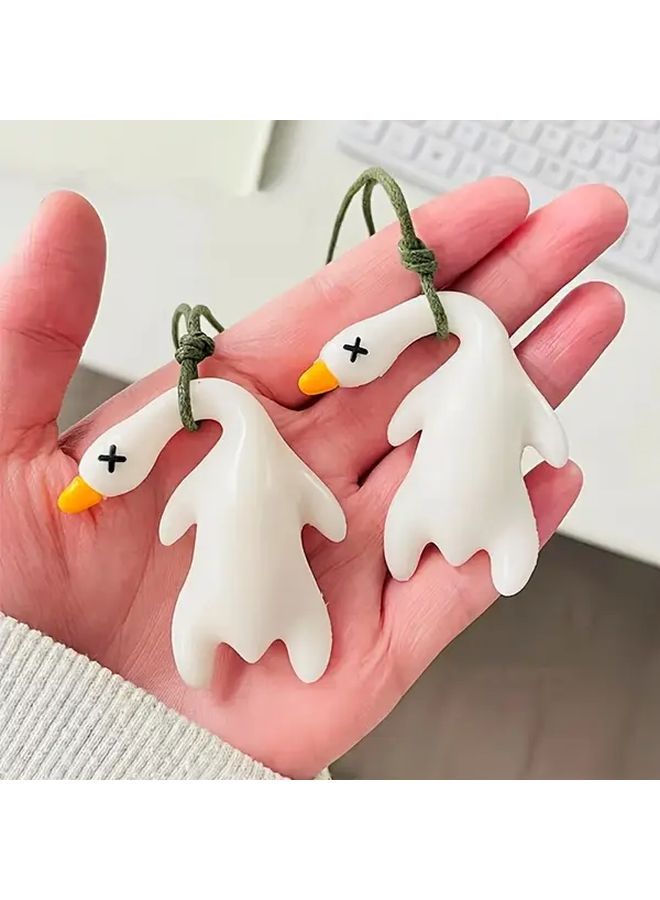 3 Pack Roast Duck Pendant Charms For Keychain Bag Home Decor Gift - Image 2
