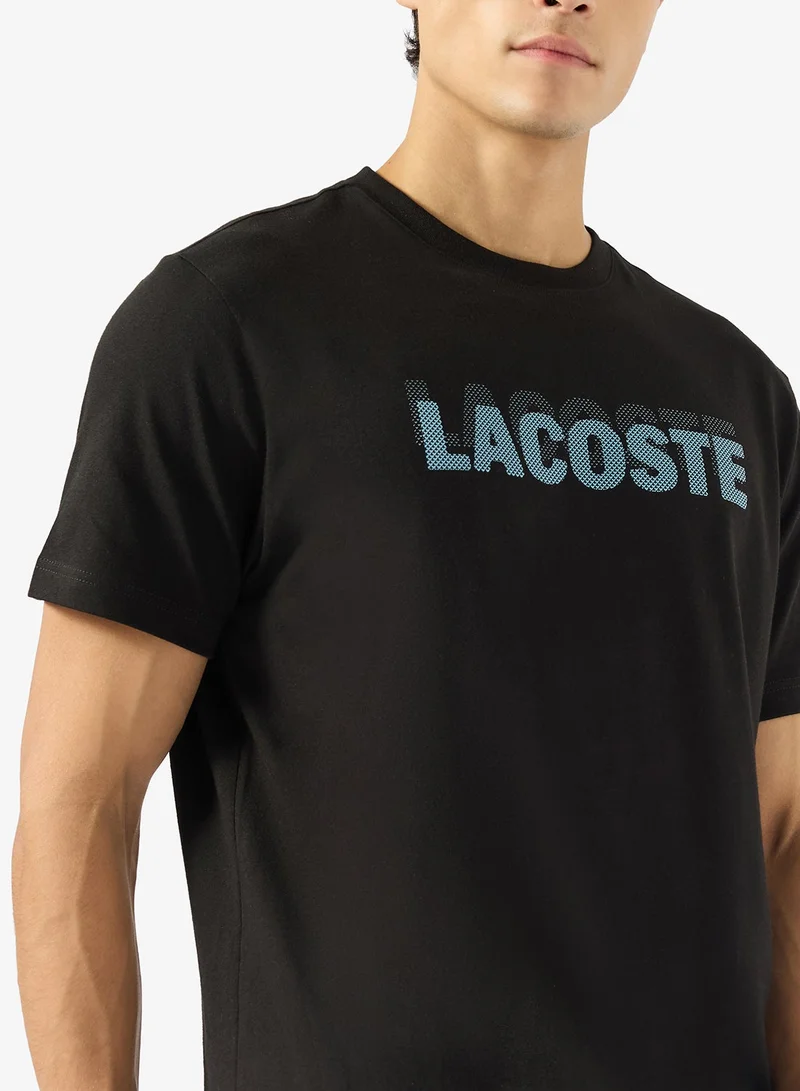 LACOSTE  Regular Fit Turtle Neck T-Shirt for Men | Best Price UAE