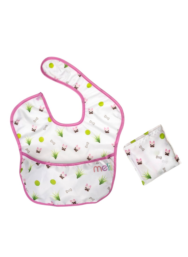 melii Pack Of 2 Baby And Toddler Fold Up Bib With Scoop - Image 2