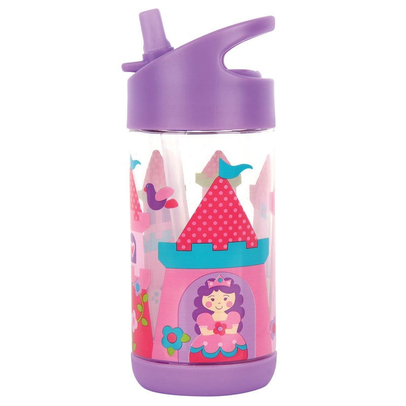 Stephen Joseph, Kids Flip Top Water Bottle, 10 oz Tritan BPA Free, Water Bottle for Girls & Boys, Back to School Flip Top Bottle, Princess - Image 3
