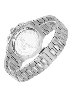 Blade BLADE Heritage SS Dual Time White 3664G2SSS SS Case & Band Multifunction Men's Watch  - Image 3