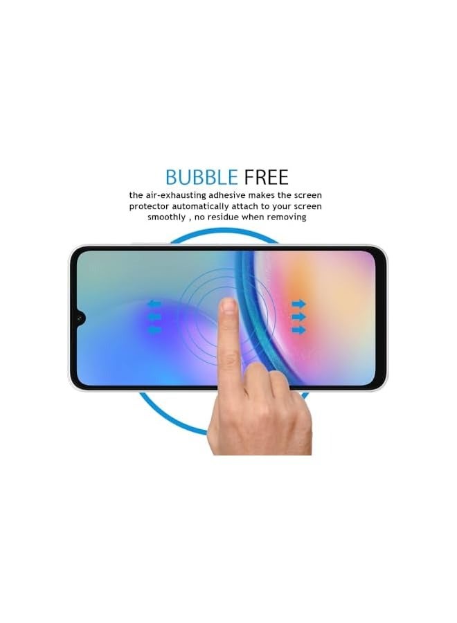 PROMASS Screen Protector compatible with Galaxy A05s / Galaxy A05 Tempered Glass [HD Full Coverage][Easy Installation][Scratch Resistant][9H Hardness]Protective Film [3 pack] - Image 4