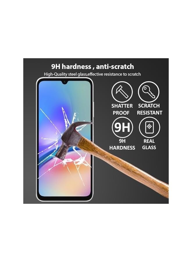 PROMASS Screen Protector compatible with Galaxy A05s / Galaxy A05 Tempered Glass [HD Full Coverage][Easy Installation][Scratch Resistant][9H Hardness]Protective Film [3 pack] - Image 5