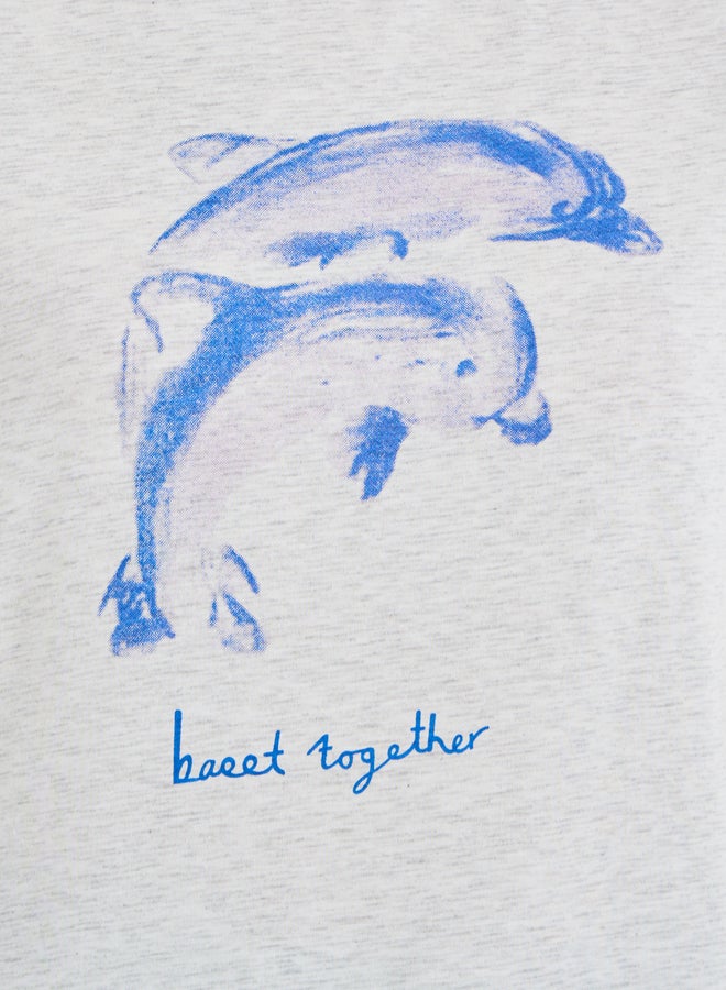 Take Two Slogan Print Regular Fit T-Shirt - Image 3