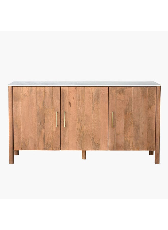 Midtown Marble Top And Solid Wood Sideboard 85x160x40 cm - pzsku/Z761AEF39D35DFB71E3C4Z/45/_/1681197657/f8b62977-78a3-4f1c-802c-722a710222f7