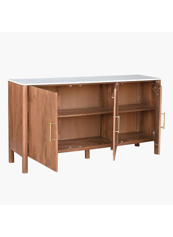 Midtown Marble Top And Solid Wood Sideboard 85x160x40 cm - pzsku/Z761AEF39D35DFB71E3C4Z/45/_/1681197658/dae909fd-1a0b-4c6c-992d-35e66437a2fc