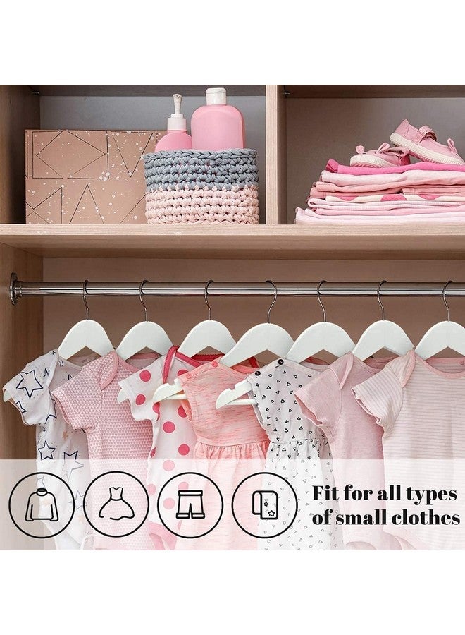 Evolluxi Lotus Wooden Hangers, Solid Wood Shirt Hangers, Dress Coat Jacket Clothes Hangers, With Extra Smooth Finish, 360 Degree Swivel Hook (Retro) (White, 60), 1 Count - Image 4