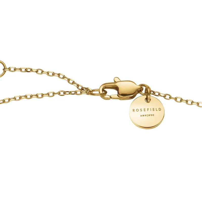 Rosefield  Rosefield Pave Heart Gold Necklace - JNPHG-J1273 for Women | Best Price UAE