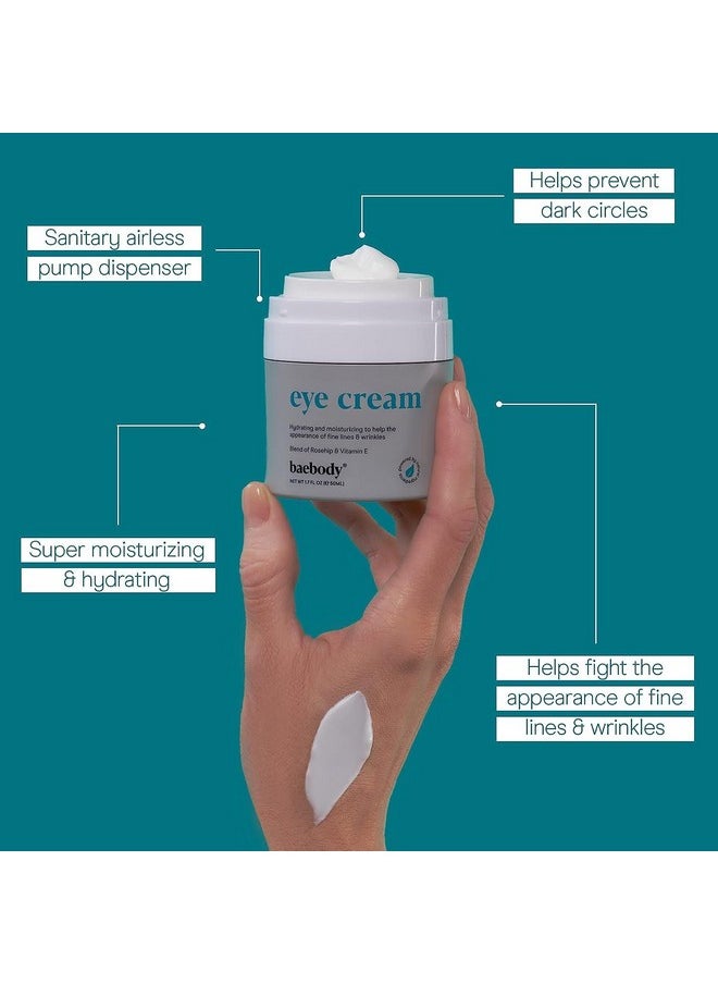 Baebody - Baebody Critically Acclaimed Eye Cream - Anti Aging Under Eye Cream for Dark Circles - Moisturizing Eye Cream for Puffiness and Bags Under Eyes - Day & Night Eye Cream, 1.7 oz - Image 1