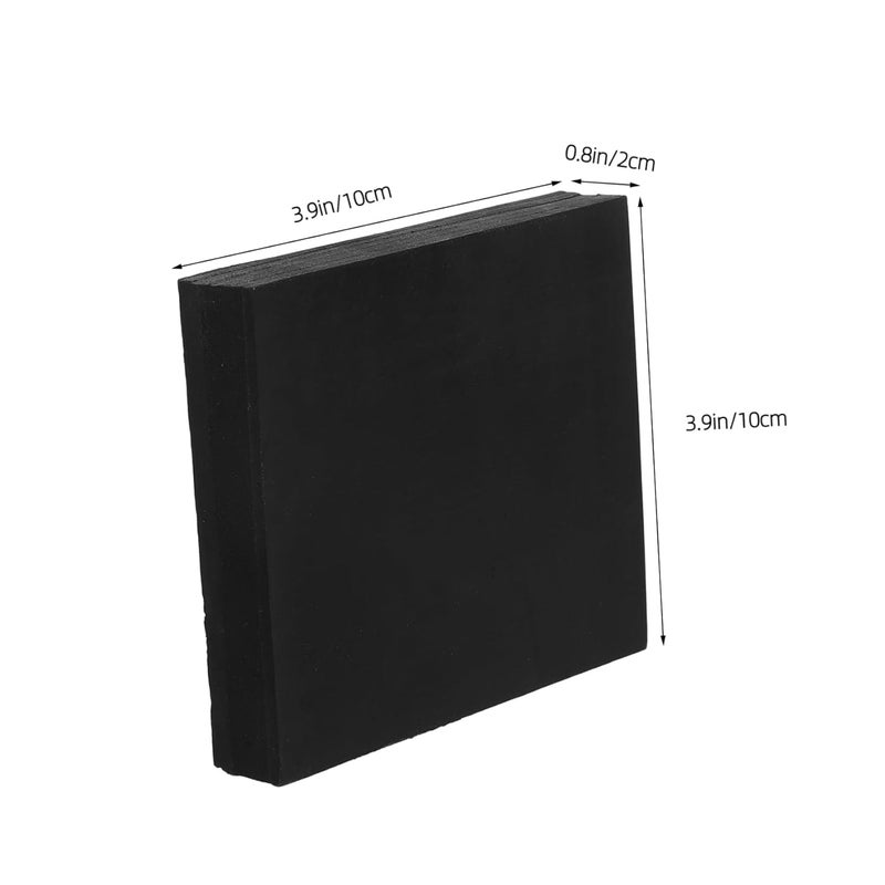 Modern Vibration Pads 10x10x2cm for Washing Machine Noise Reduction Anti Slip Mat - Image 3