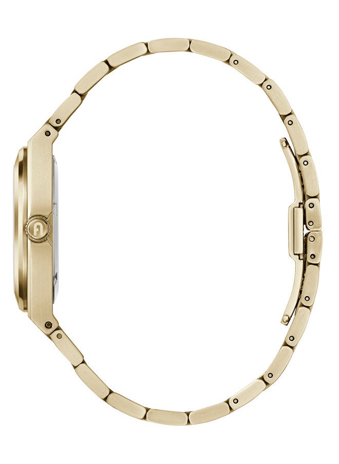 Furla Furla Watches Women's Quartz Dress Watch with Stainless Steel Strap, Gold, 20 (Model: WW00014002L2), Gold  - Image 2