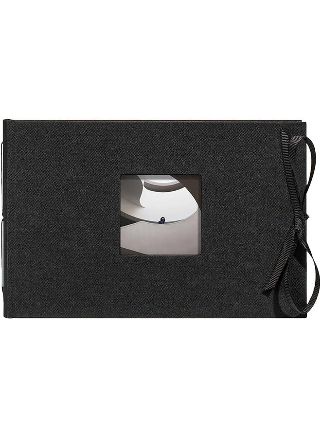 Kolo Noci Small 4x6 Photo Album Holds 24 Photos Ideal for Weddings and Baby Books Black - Image 3