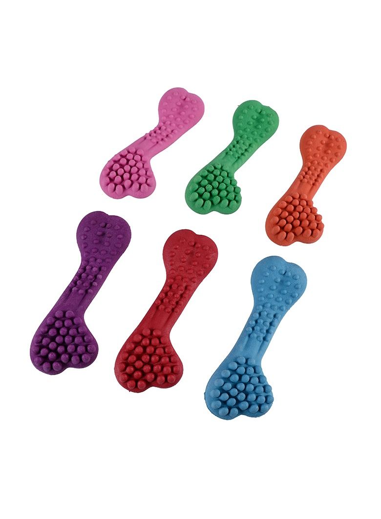 لعبة عض الحيوانات الأليفة الملونة، فرشاة طحن الأسنان المضادة للعض، لعبة رمي العظام * 6 - Image 1