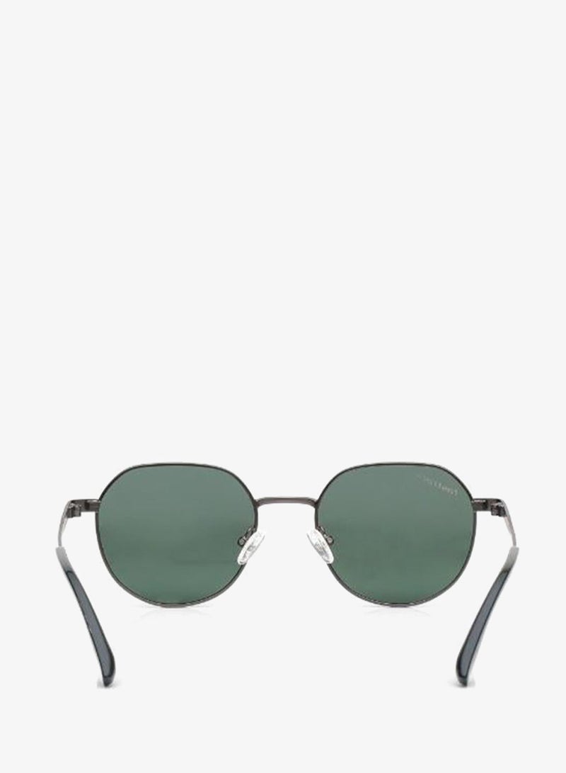 fastrack Polarized Sunglasses Gunmetal Frame Green Mirror Lens 50mm  - M8039GR1PV - Image 4