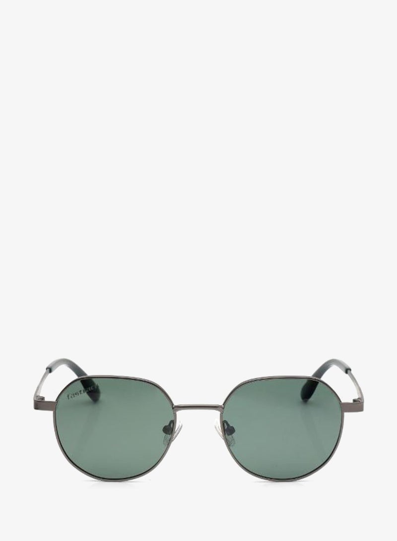 fastrack Polarized Sunglasses Gunmetal Frame Green Mirror Lens 50mm  - M8039GR1PV - Image 2