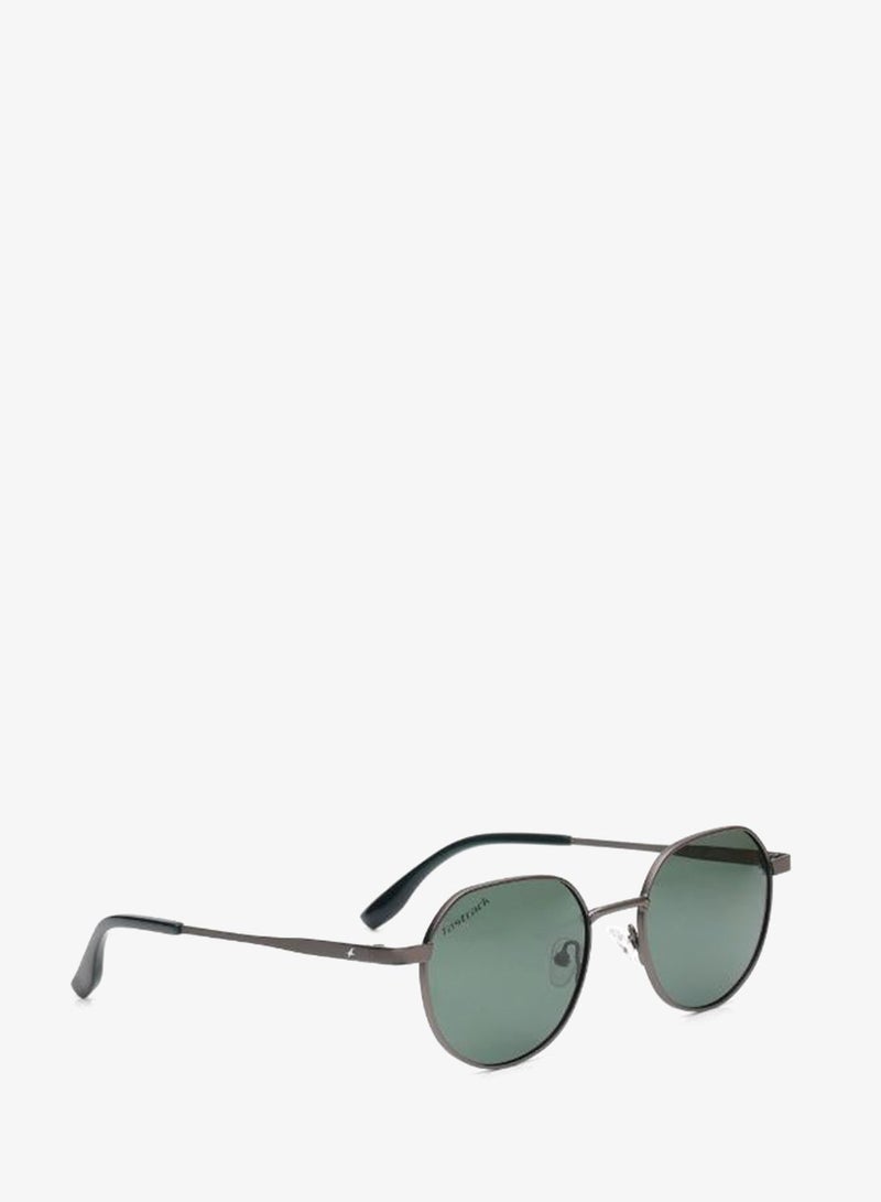 fastrack Polarized Sunglasses Gunmetal Frame Green Mirror Lens 50mm  - M8039GR1PV - Image 1