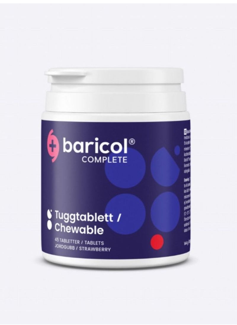 baricol BARIATRICS - Complete Chewable Tablet Strawberry - 45s - Image 1