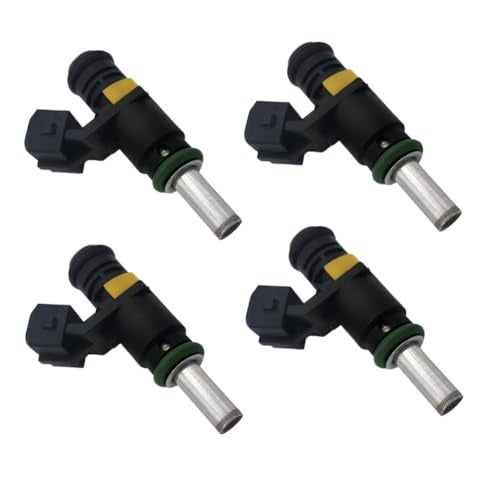 JESBEN 8M6002428 4pcs Fuel Injectors Nozzles 8 Holes Replacement for Mercury Mariner Outboard 65HP 75HP 80HP 90HP 100HP 115HP 4Stroke for Mercruiser 45L MPI 200HP 250HP - Image 3