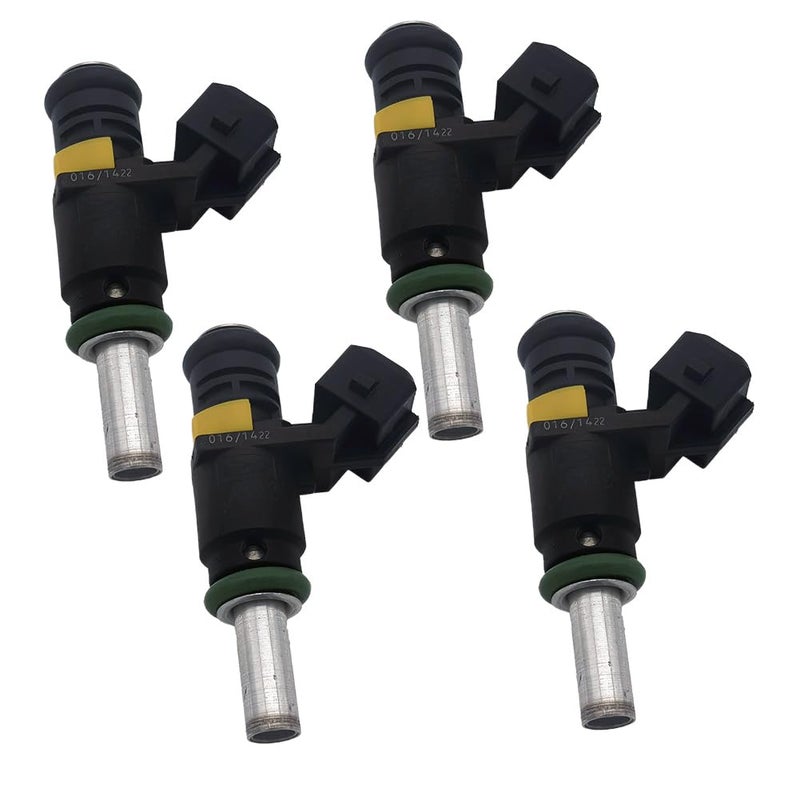 JESBEN 8M6002428 4pcs Fuel Injectors Nozzles 8 Holes Replacement for Mercury Mariner Outboard 65HP 75HP 80HP 90HP 100HP 115HP 4Stroke for Mercruiser 45L MPI 200HP 250HP - Image 2