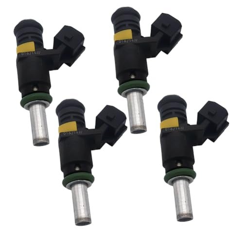JESBEN 8M6002428 4pcs Fuel Injectors Nozzles 8 Holes Replacement for Mercury Mariner Outboard 65HP 75HP 80HP 90HP 100HP 115HP 4Stroke for Mercruiser 45L MPI 200HP 250HP - Image 1