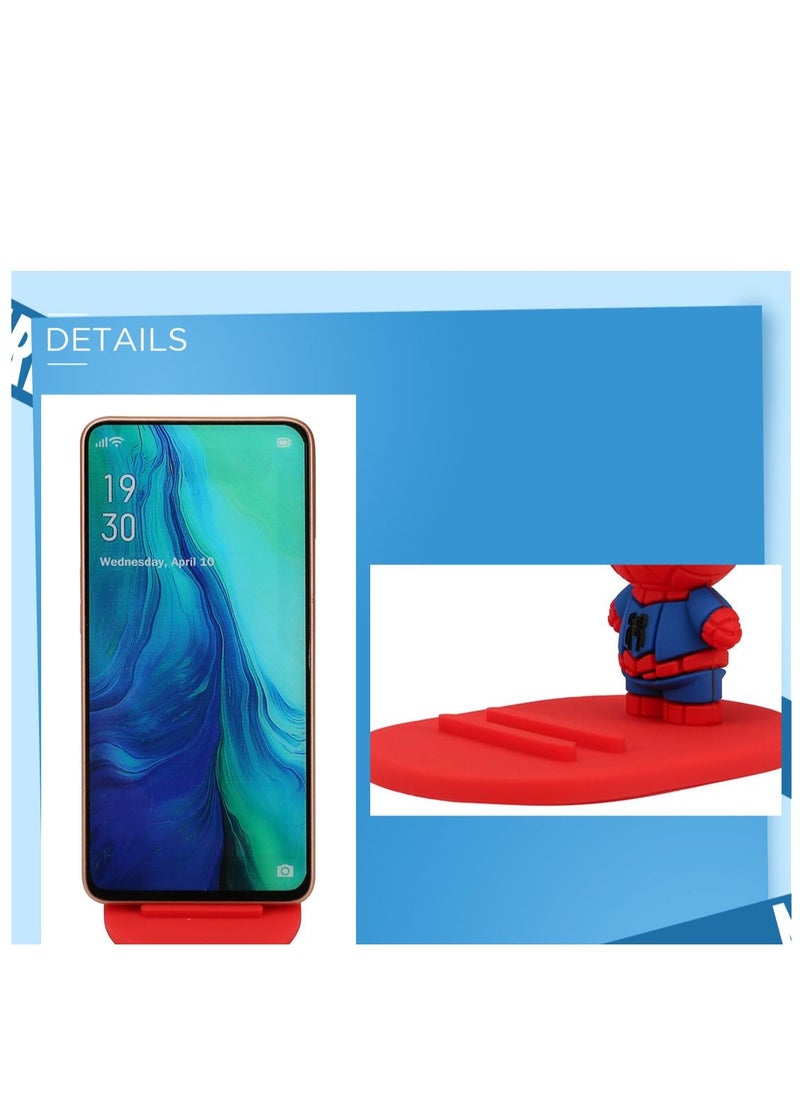 Miniso Cute Cartoon Spierman Universal Desktop Table Mobile Phone Holder Stand for iPhone Samsung Xiaomi Huawei  - Image 5
