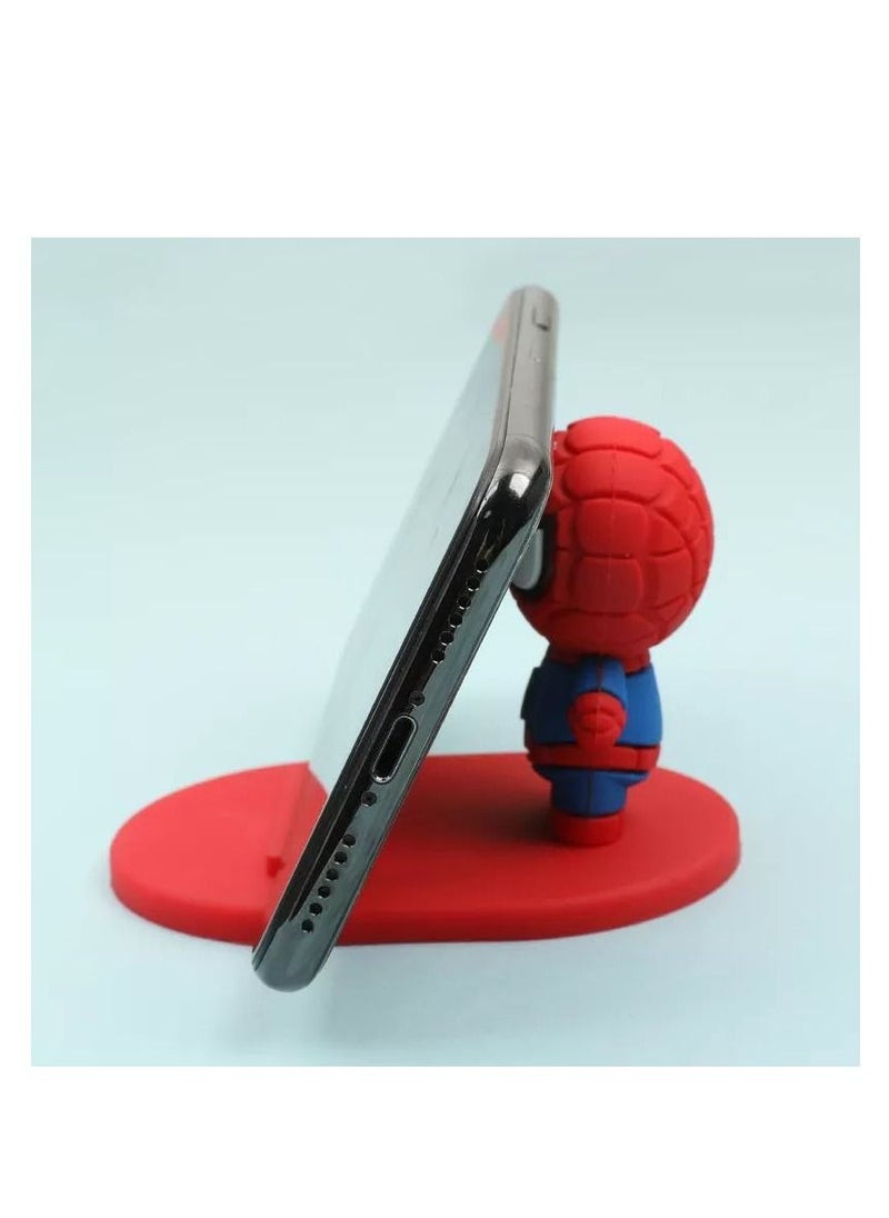 Miniso Cute Cartoon Spierman Universal Desktop Table Mobile Phone Holder Stand for iPhone Samsung Xiaomi Huawei  - Image 2