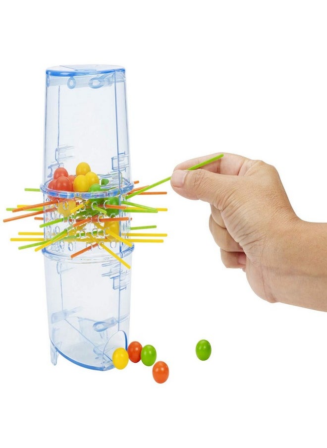 Mattel Games - Fast Fun Blokus Kerplunk Two Player Game Playing Time Approx. 15 Minutes Age 5+ - Image 1