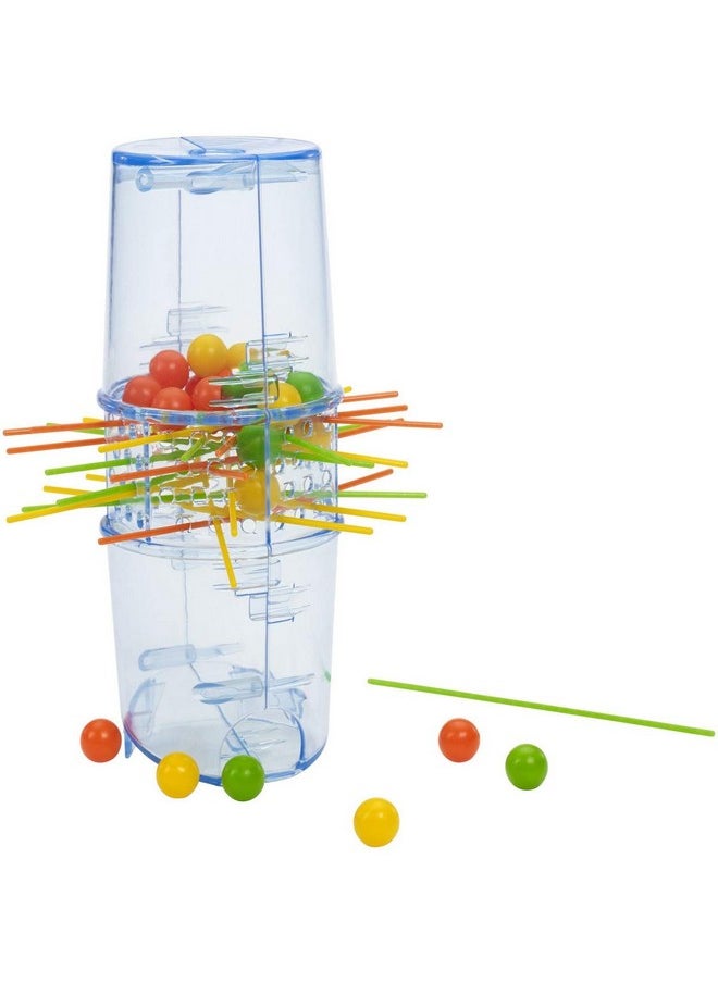 Mattel Games - Fast Fun Blokus Kerplunk Two Player Game Playing Time Approx. 15 Minutes Age 5+ - Image 1