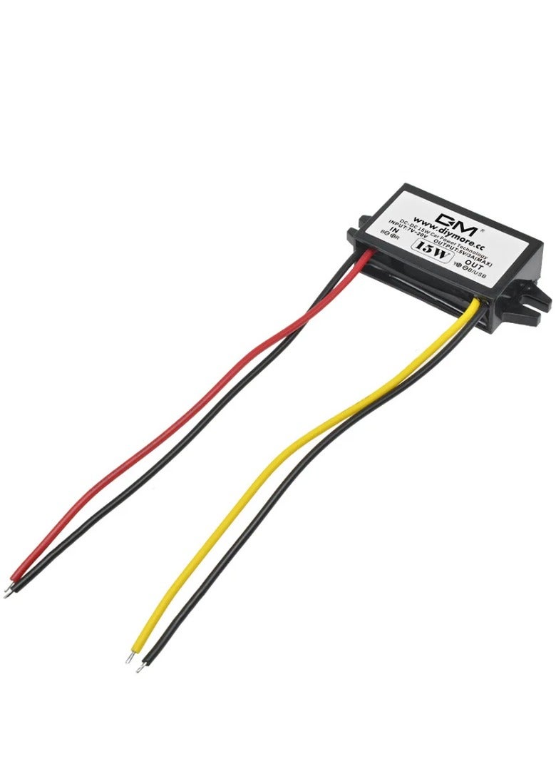 DC 12v to 5v Converter DC to DC 7-20V to 5V 3A 15W Converter Low Heat Auto Protection Waterproof  - Image 5