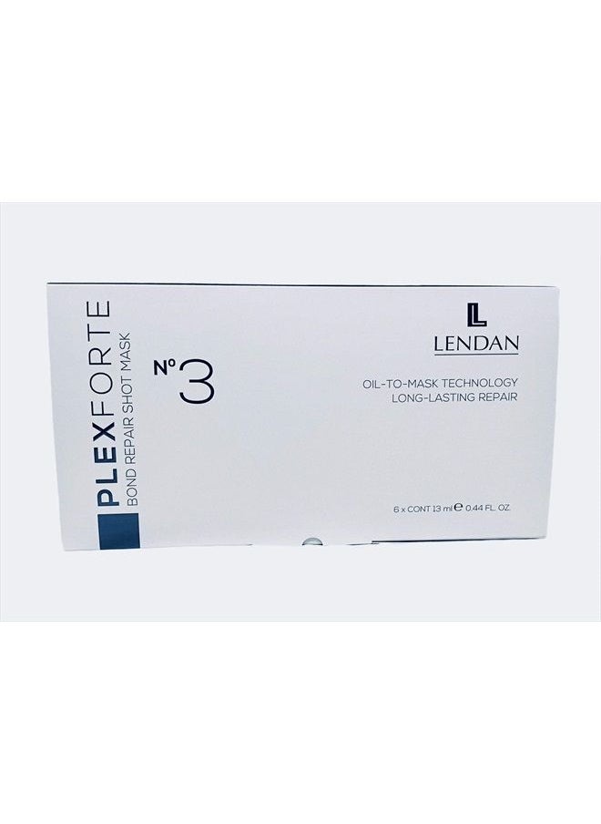 Lendan - PlexForte Bond Repair Shot 6 X 0. 13 ml. e 0.44 FL oz Special Hair Damaged - Image 1
