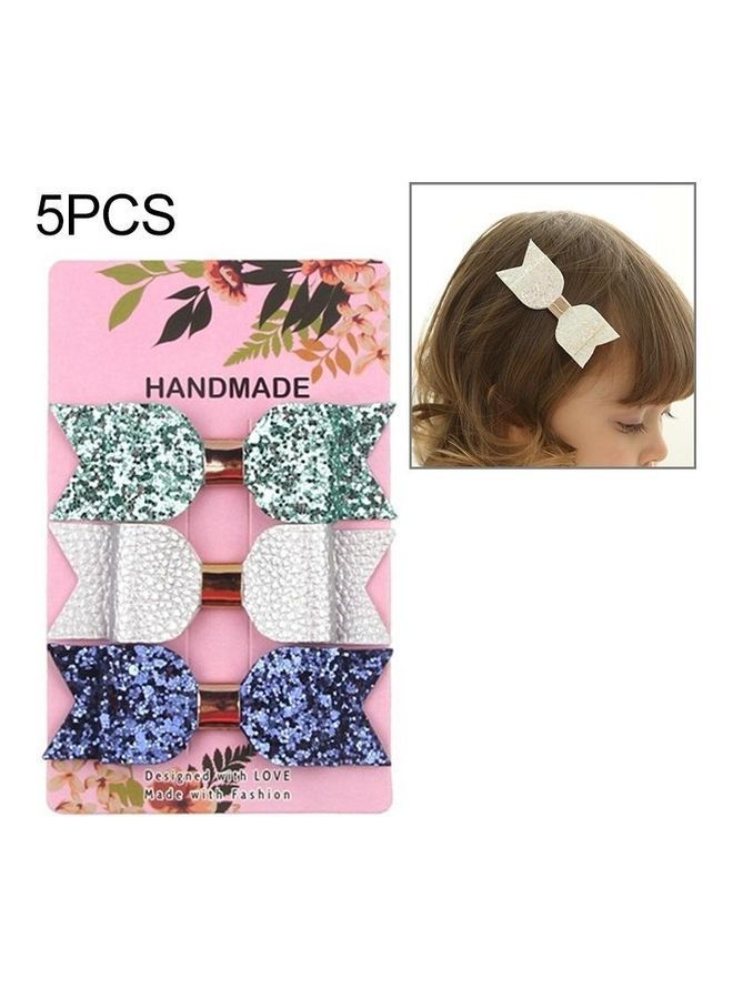 نيبمينينت طقم دبابيس شعر للأطفال مكون من 5 قطع متعدد الألوان - Image 1