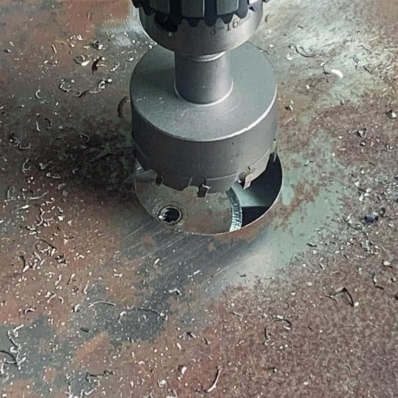 AUTOTOOLHOME منشار ثقب معدني بقطر 2 بوصة (50 مم) مع رأس كربيد تي سي تي لمجموعة مثاقب للمعادن الخشنة - Image 2