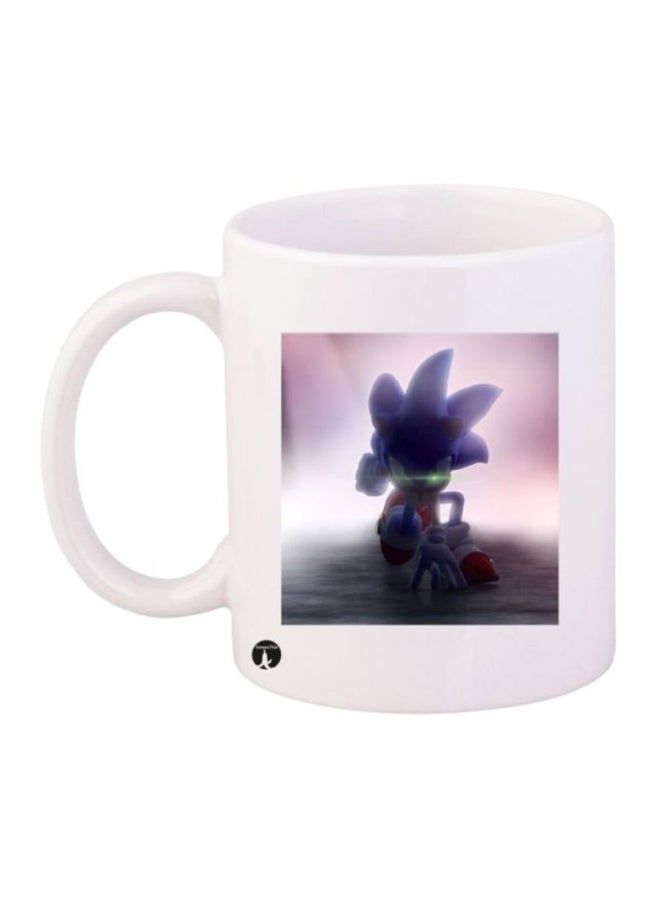 RKN Sonic Printed Mug White/Blue/Pink - Image 2