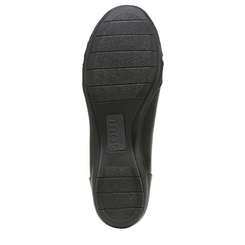 Naturalizer Soul Women's Gift Ballet Flat Black 6 W - Image 4