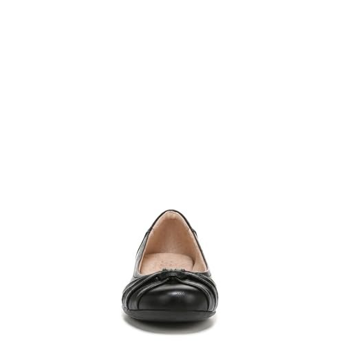 Naturalizer Soul Women's Gift Ballet Flat Black 6 W - Image 2