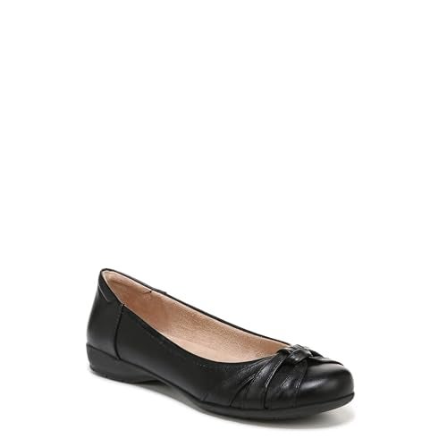 Naturalizer Soul Women's Gift Ballet Flat Black 6 W - Image 1