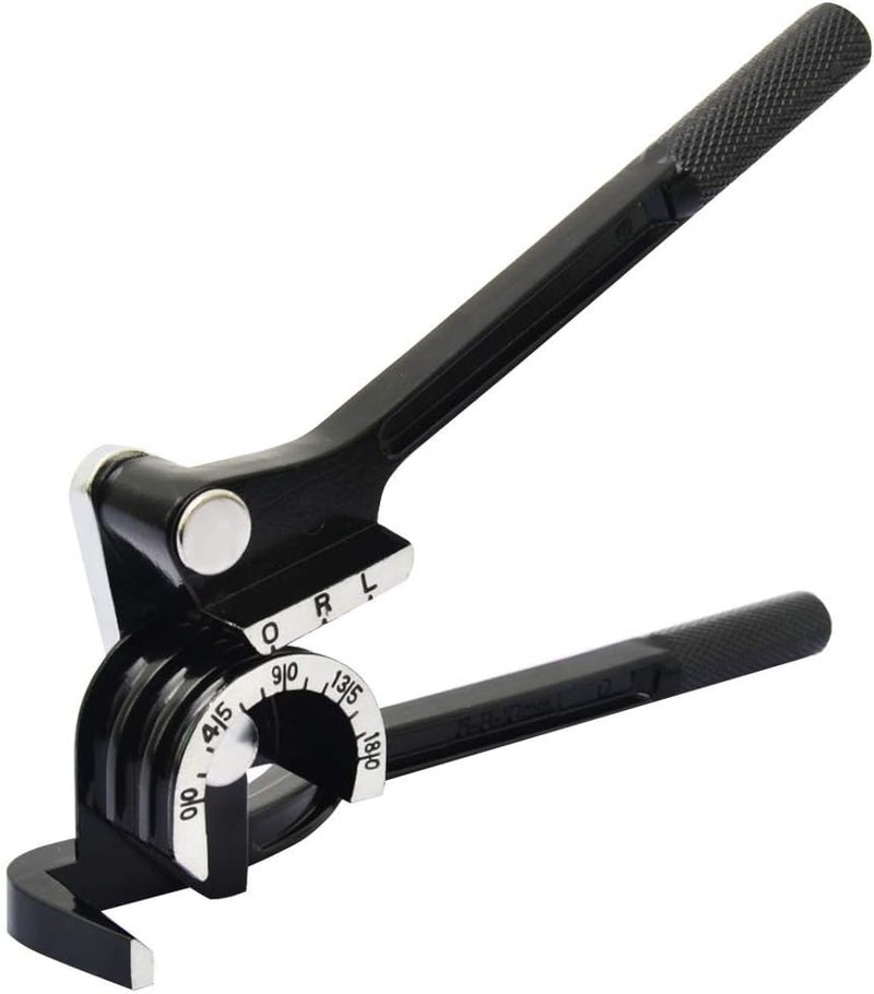 Wostore 180 Degree Tubing Bender for 1/4 5/16 and 3/8Inch Copper Aluminum Thin Stainless Steel Black - Image 1