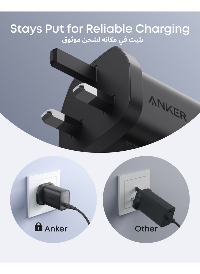 Anker Nano 100W MacBook Charger, USB-C Charger For MacBook, iPad, iPhone Series, Galaxy, And All USB C Devices, 6 ft C Cable Included - - Image 3